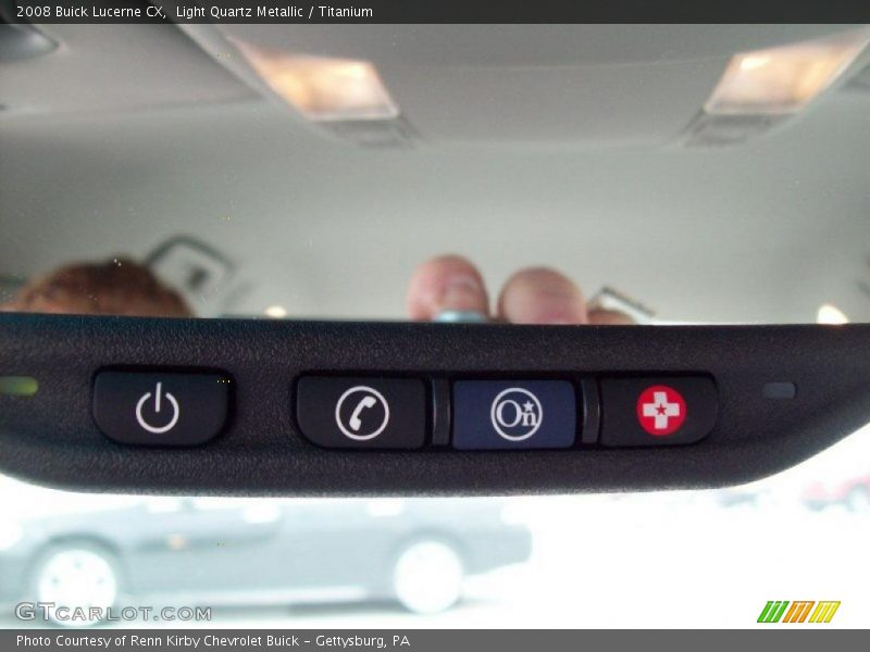 Light Quartz Metallic / Titanium 2008 Buick Lucerne CX