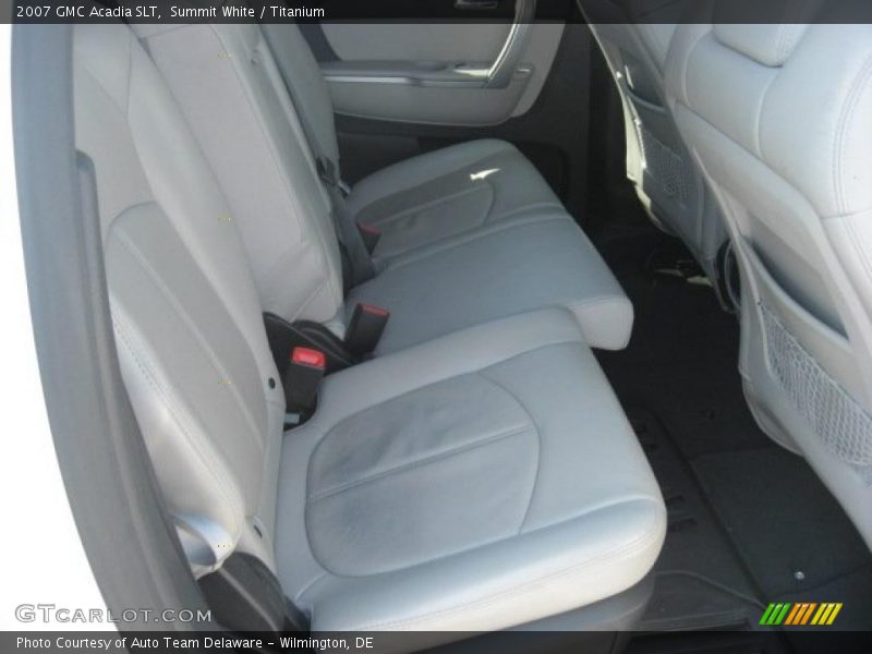 Summit White / Titanium 2007 GMC Acadia SLT
