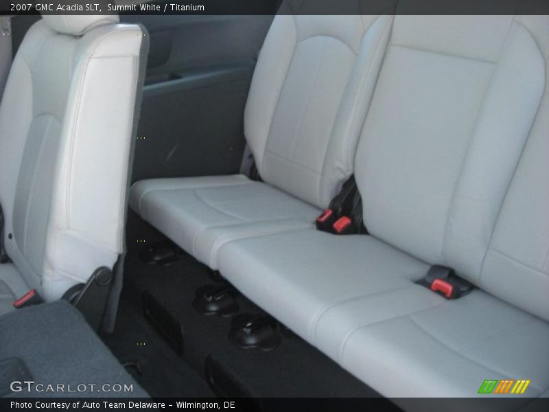 Summit White / Titanium 2007 GMC Acadia SLT