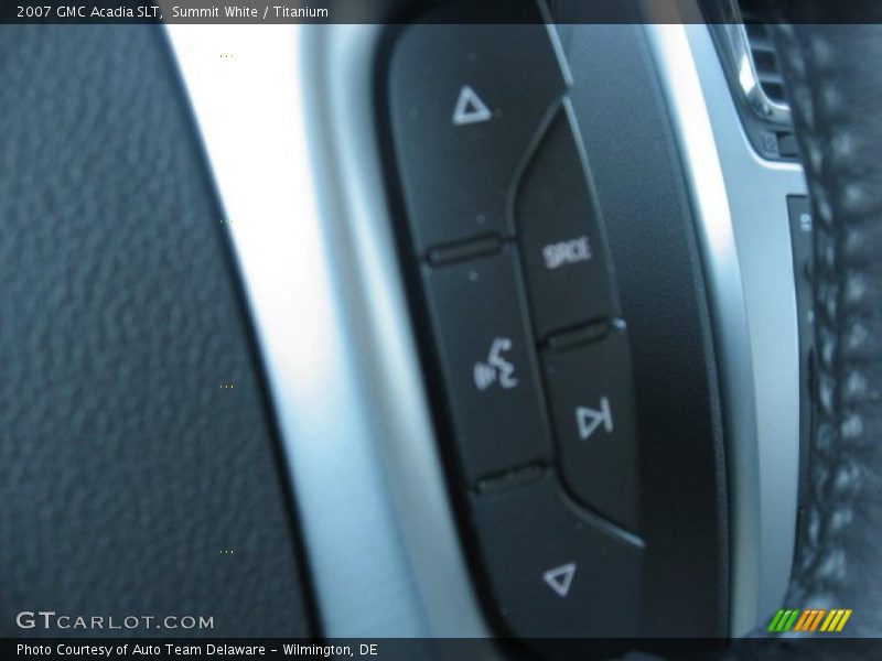 Summit White / Titanium 2007 GMC Acadia SLT