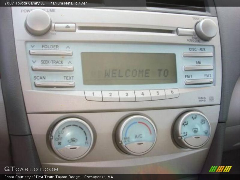 Titanium Metallic / Ash 2007 Toyota Camry LE