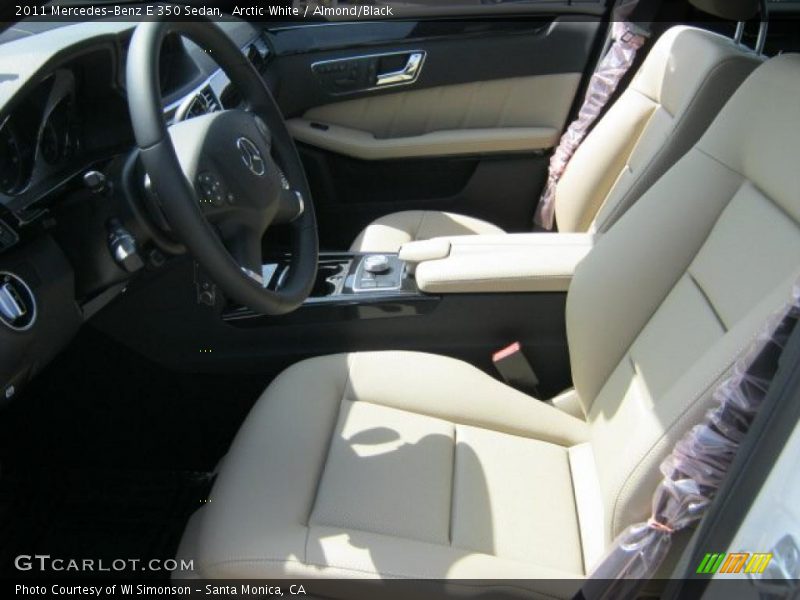 Arctic White / Almond/Black 2011 Mercedes-Benz E 350 Sedan