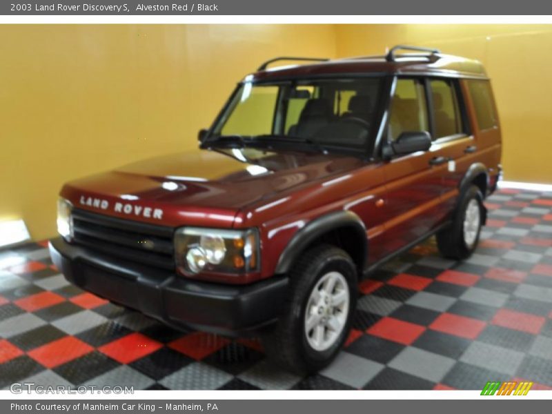 Alveston Red / Black 2003 Land Rover Discovery S