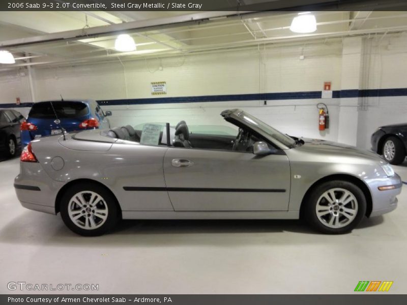  2006 9-3 2.0T Convertible Steel Gray Metallic