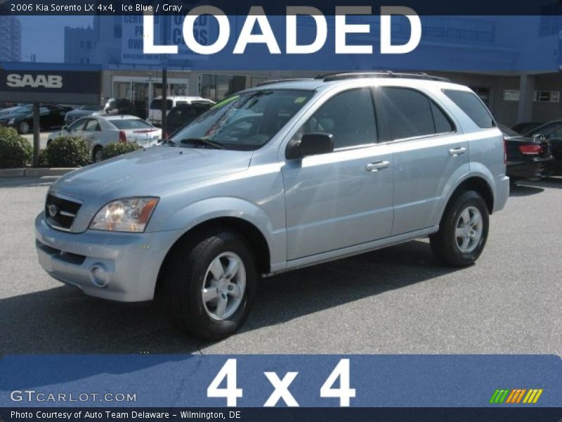 Ice Blue / Gray 2006 Kia Sorento LX 4x4