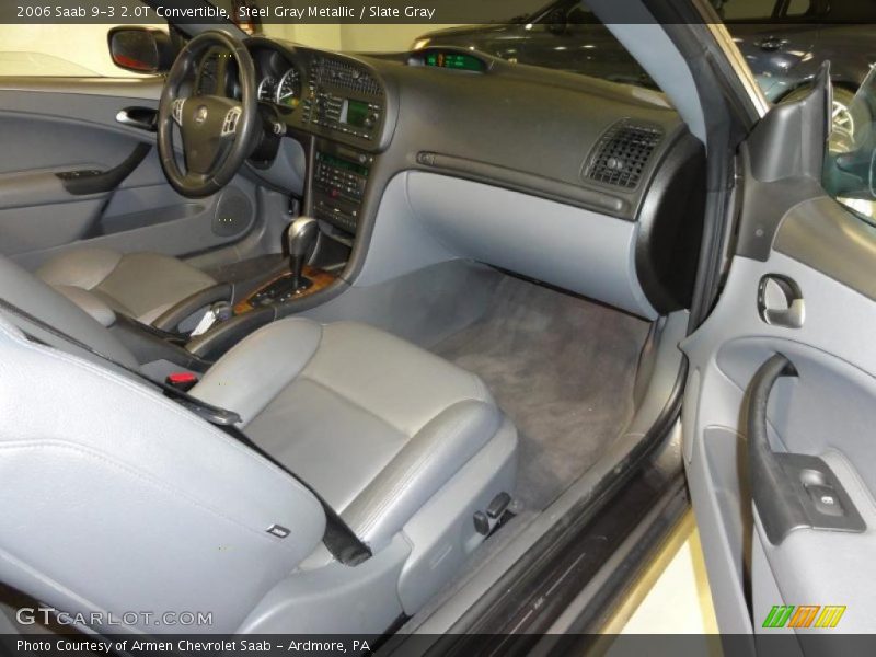  2006 9-3 2.0T Convertible Slate Gray Interior