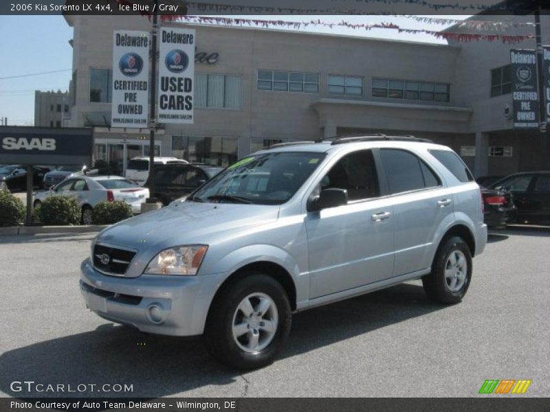 Ice Blue / Gray 2006 Kia Sorento LX 4x4