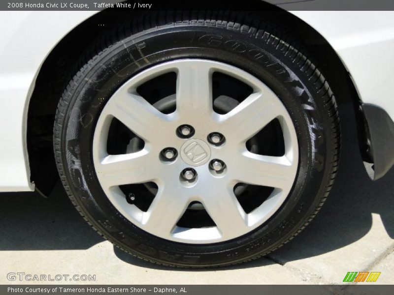 Taffeta White / Ivory 2008 Honda Civic LX Coupe