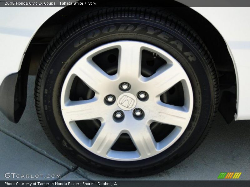Taffeta White / Ivory 2008 Honda Civic LX Coupe