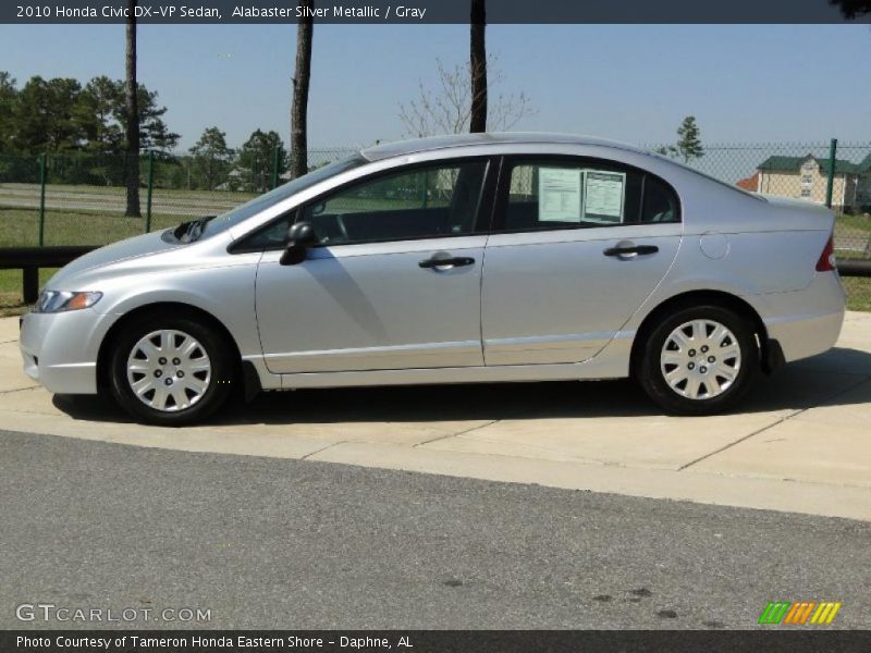  2010 Civic DX-VP Sedan Alabaster Silver Metallic