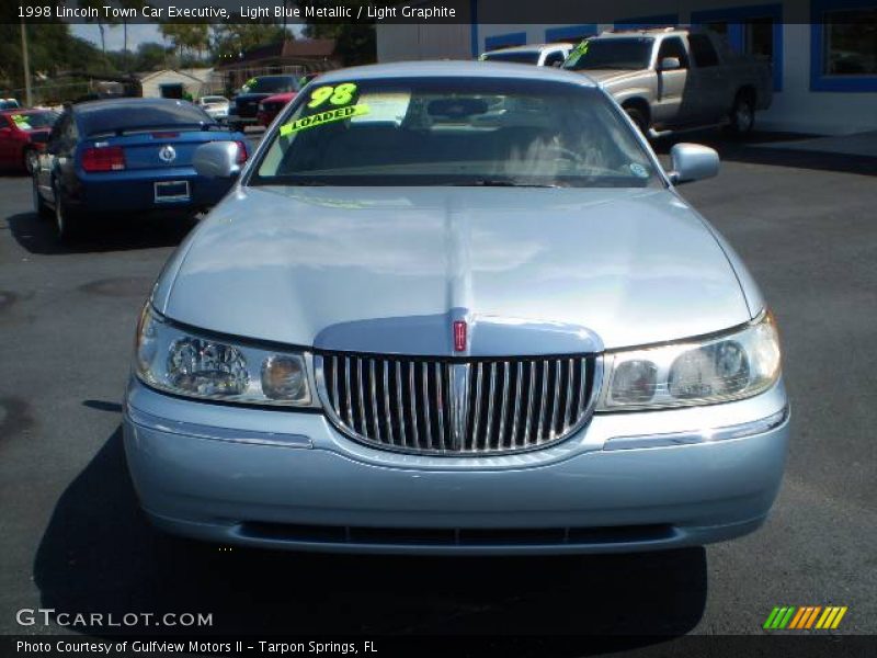 Light Blue Metallic / Light Graphite 1998 Lincoln Town Car Executive
