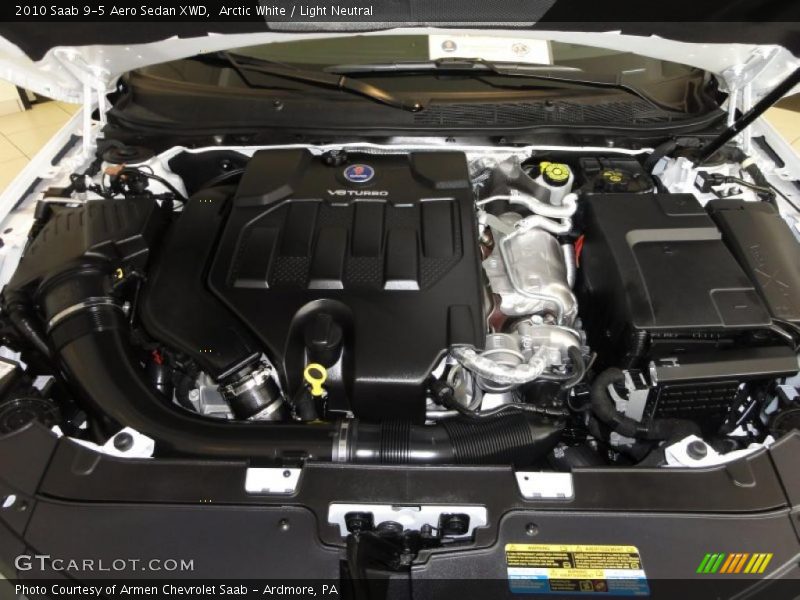  2010 9-5 Aero Sedan XWD Engine - 2.8 Liter Twin-Scroll Turbocharged DOHC 24-Valve VVT V6