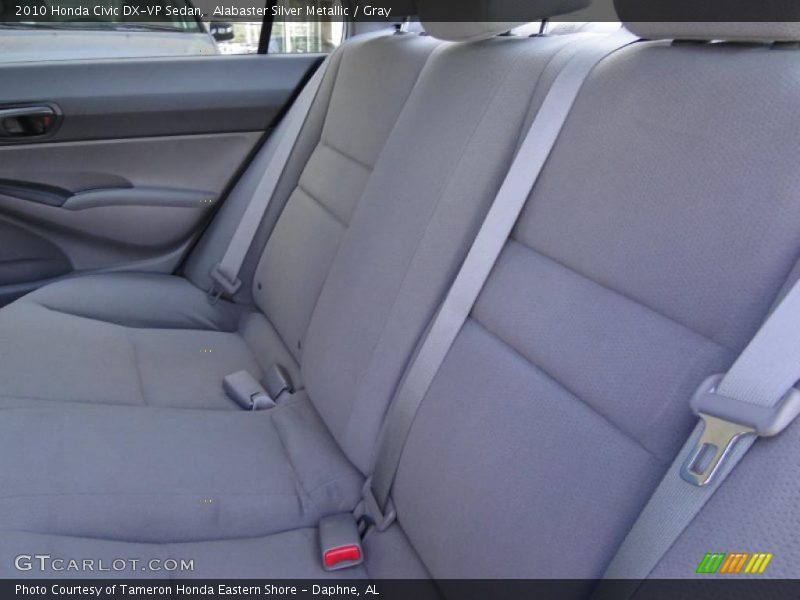 Alabaster Silver Metallic / Gray 2010 Honda Civic DX-VP Sedan