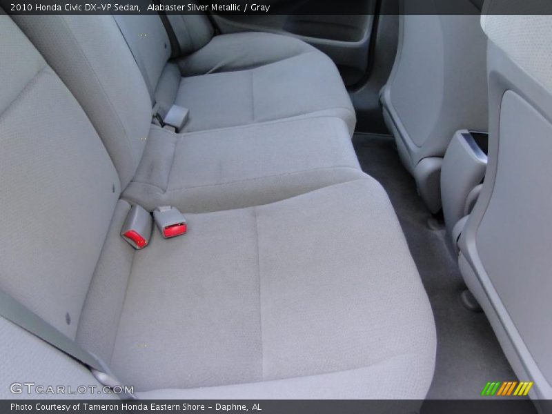 Alabaster Silver Metallic / Gray 2010 Honda Civic DX-VP Sedan