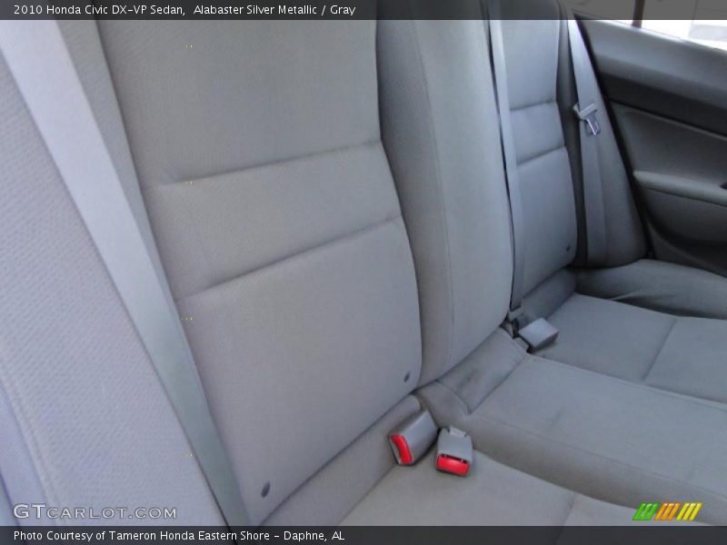Alabaster Silver Metallic / Gray 2010 Honda Civic DX-VP Sedan