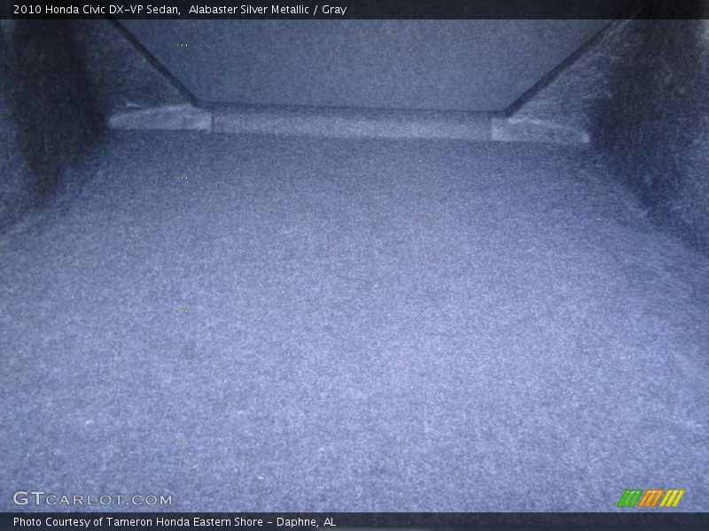 Alabaster Silver Metallic / Gray 2010 Honda Civic DX-VP Sedan