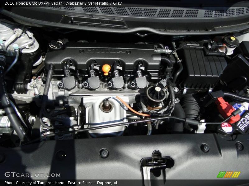  2010 Civic DX-VP Sedan Engine - 1.8 Liter SOHC 16-Valve i-VTEC 4 Cylinder