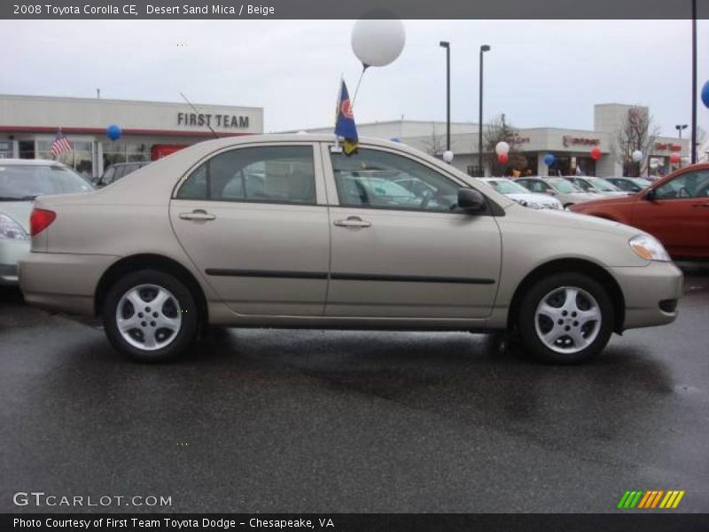 Desert Sand Mica / Beige 2008 Toyota Corolla CE