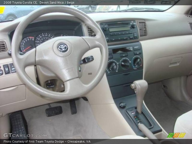 Desert Sand Mica / Beige 2008 Toyota Corolla CE