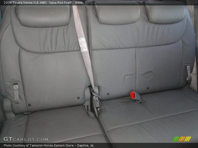 Salsa Red Pearl / Stone 2008 Toyota Sienna XLE AWD