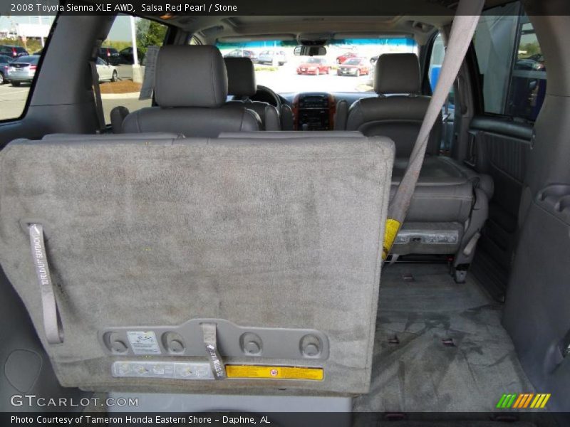 Salsa Red Pearl / Stone 2008 Toyota Sienna XLE AWD