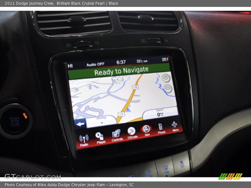 Navigation of 2011 Journey Crew