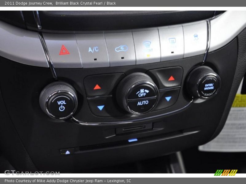 Controls of 2011 Journey Crew