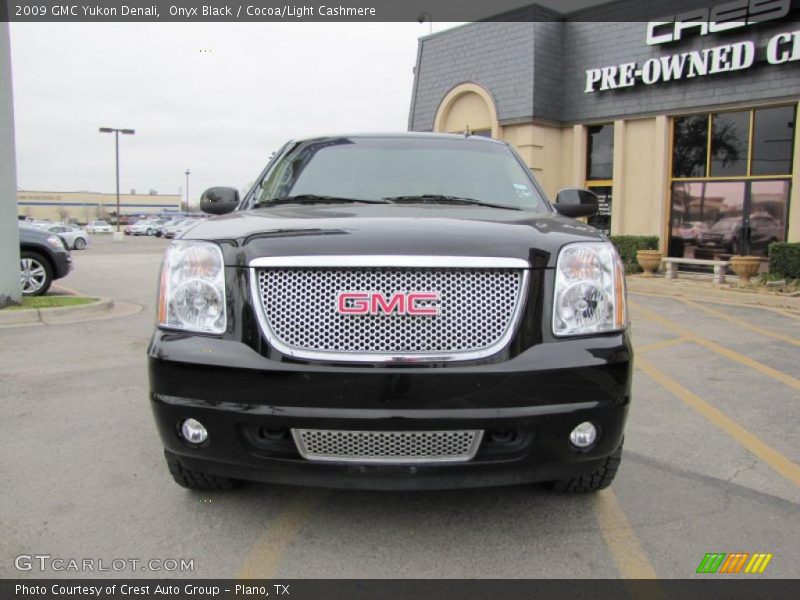 Onyx Black / Cocoa/Light Cashmere 2009 GMC Yukon Denali