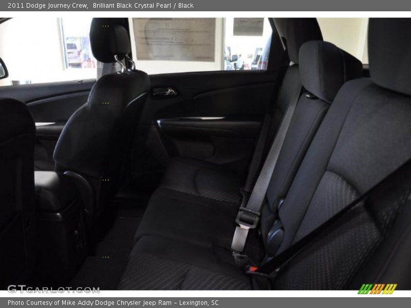 Brilliant Black Crystal Pearl / Black 2011 Dodge Journey Crew