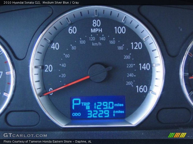 Medium Silver Blue / Gray 2010 Hyundai Sonata GLS