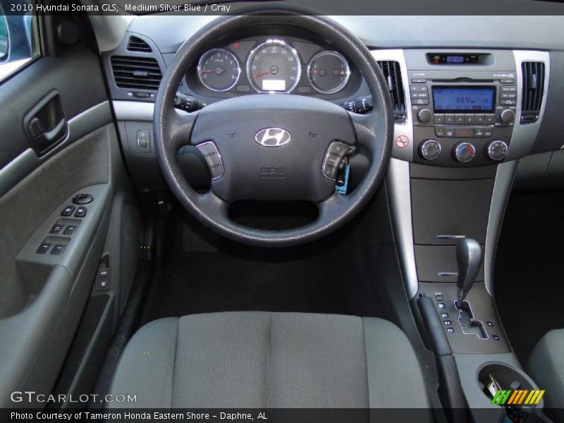 Medium Silver Blue / Gray 2010 Hyundai Sonata GLS