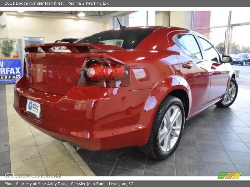 Redline 2 Pearl / Black 2011 Dodge Avenger Mainstreet