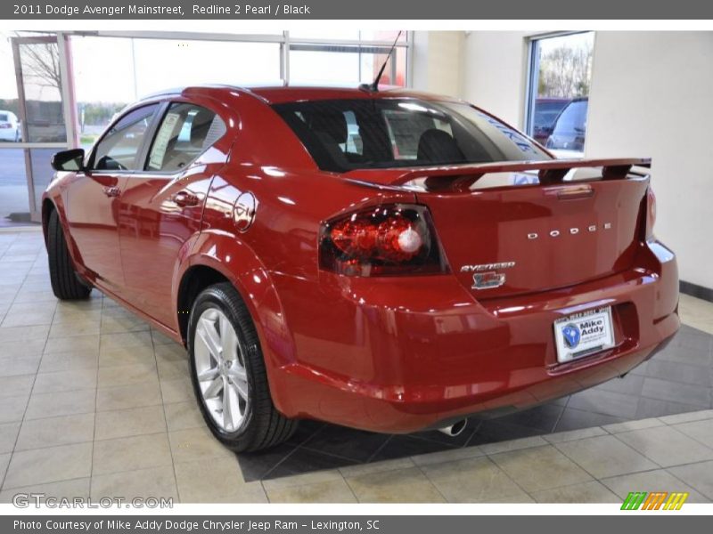 Redline 2 Pearl / Black 2011 Dodge Avenger Mainstreet