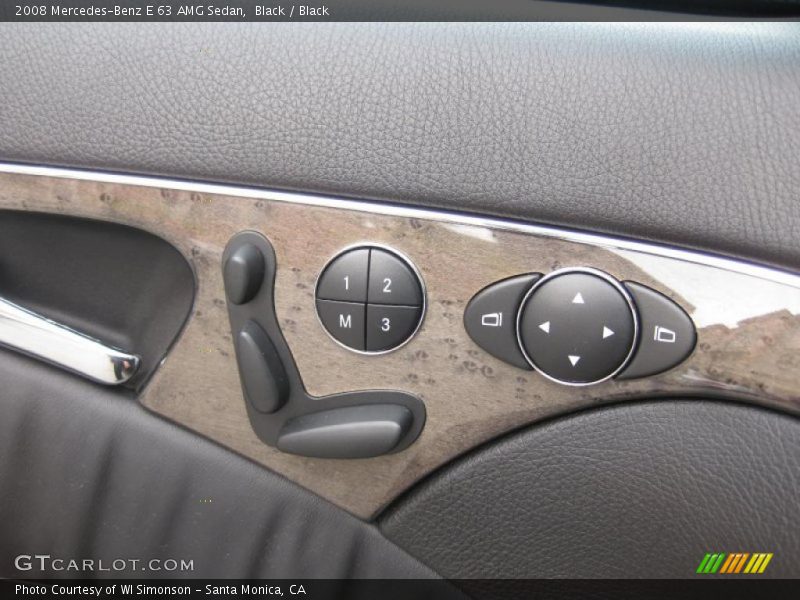 Controls of 2008 E 63 AMG Sedan