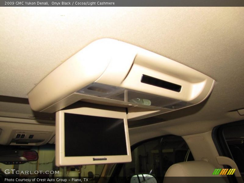 Onyx Black / Cocoa/Light Cashmere 2009 GMC Yukon Denali