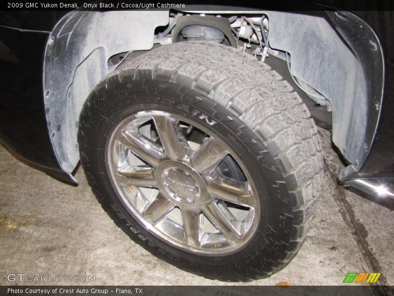 Onyx Black / Cocoa/Light Cashmere 2009 GMC Yukon Denali