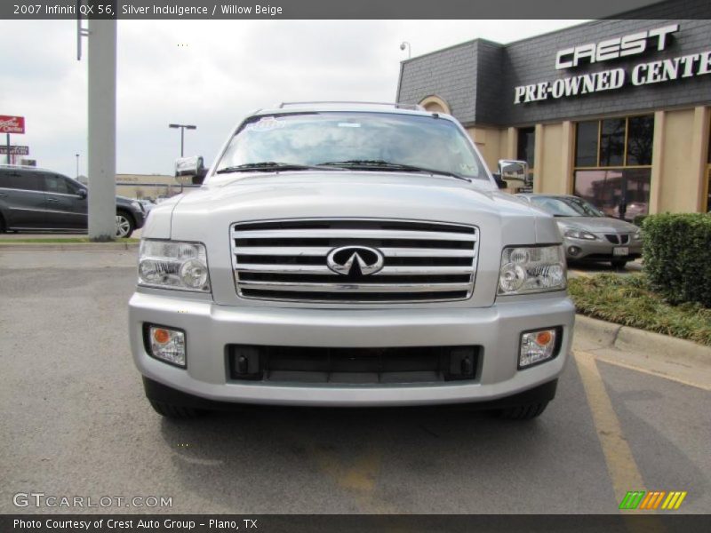 Silver Indulgence / Willow Beige 2007 Infiniti QX 56