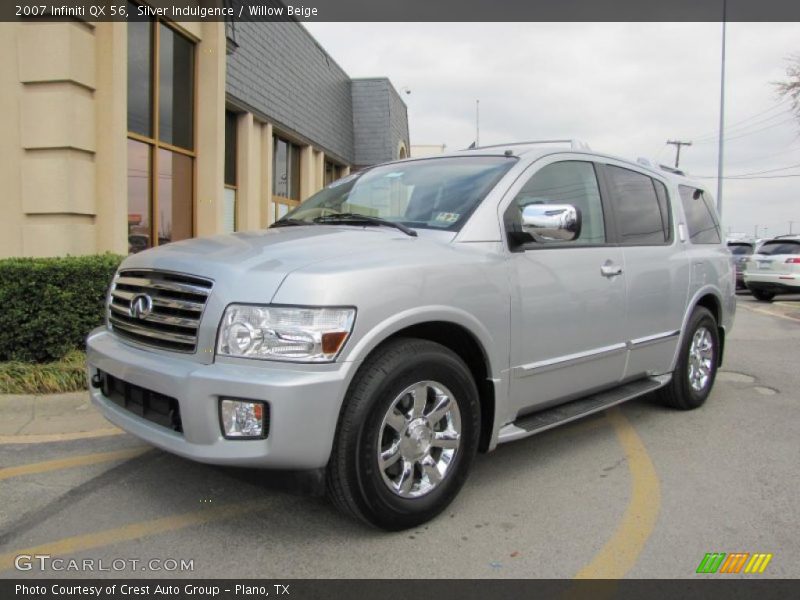 Silver Indulgence / Willow Beige 2007 Infiniti QX 56