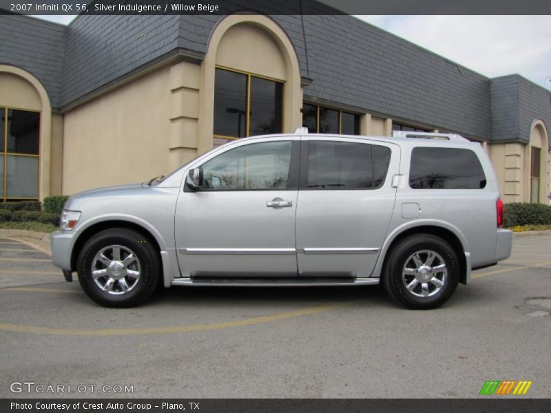 Silver Indulgence / Willow Beige 2007 Infiniti QX 56