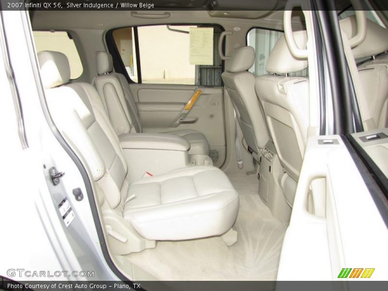 Silver Indulgence / Willow Beige 2007 Infiniti QX 56