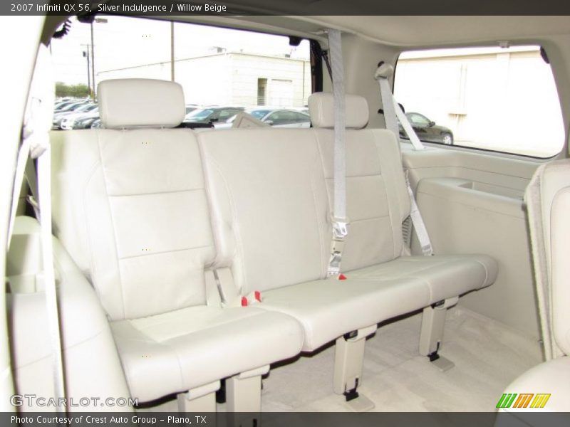Silver Indulgence / Willow Beige 2007 Infiniti QX 56