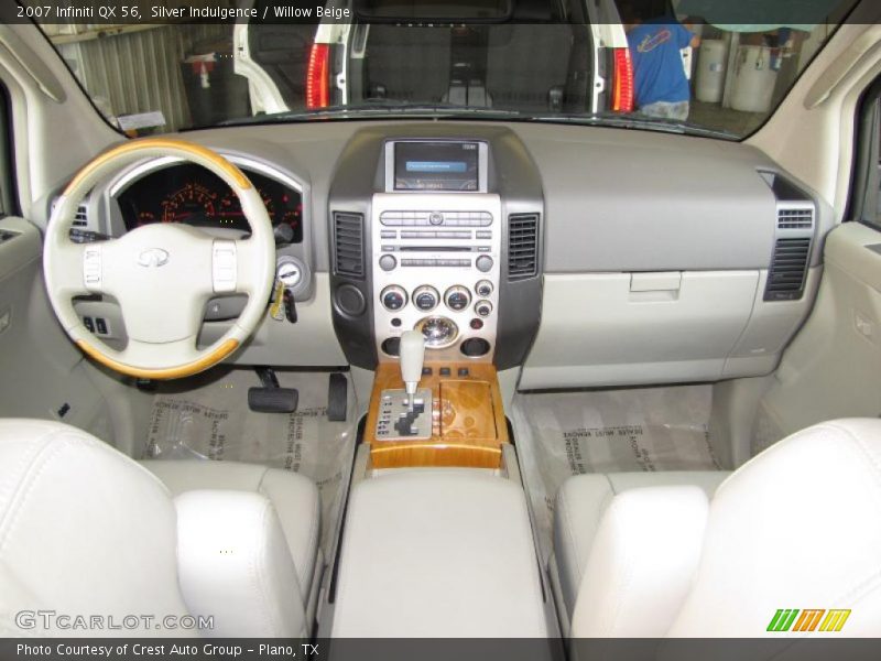 Silver Indulgence / Willow Beige 2007 Infiniti QX 56