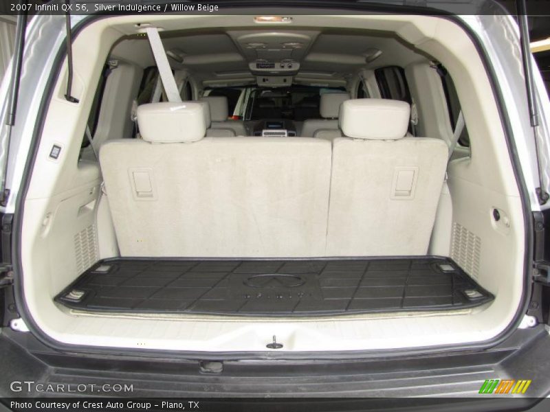 Silver Indulgence / Willow Beige 2007 Infiniti QX 56