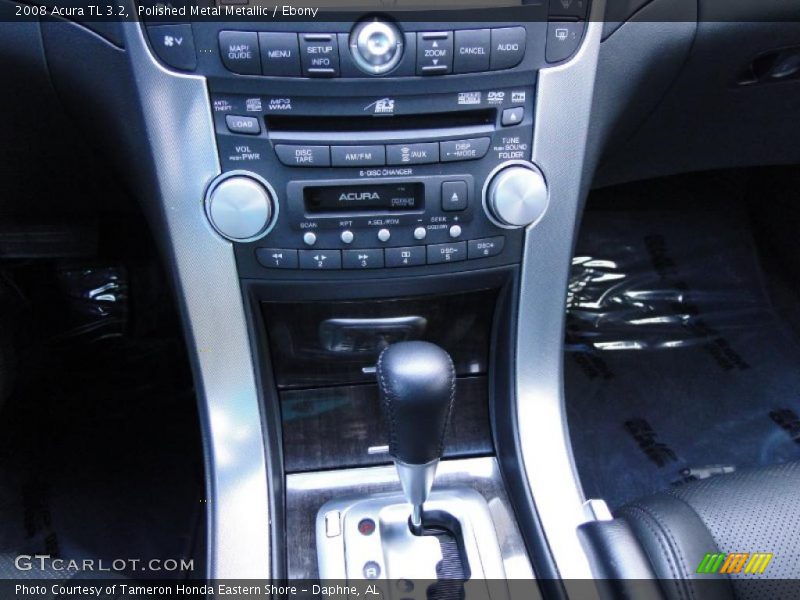 Polished Metal Metallic / Ebony 2008 Acura TL 3.2