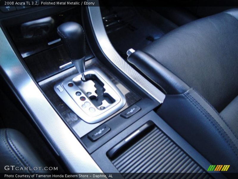 Polished Metal Metallic / Ebony 2008 Acura TL 3.2