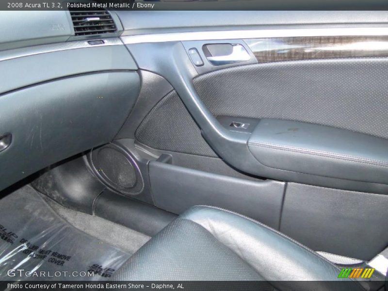 Polished Metal Metallic / Ebony 2008 Acura TL 3.2