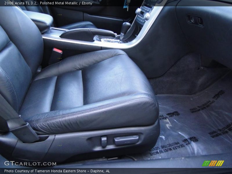 Polished Metal Metallic / Ebony 2008 Acura TL 3.2