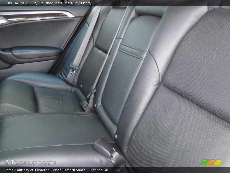 Polished Metal Metallic / Ebony 2008 Acura TL 3.2
