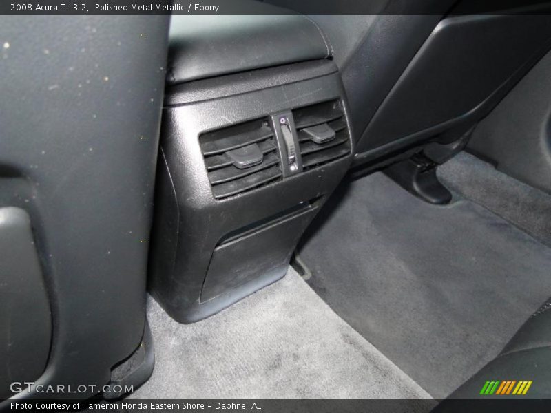 Polished Metal Metallic / Ebony 2008 Acura TL 3.2