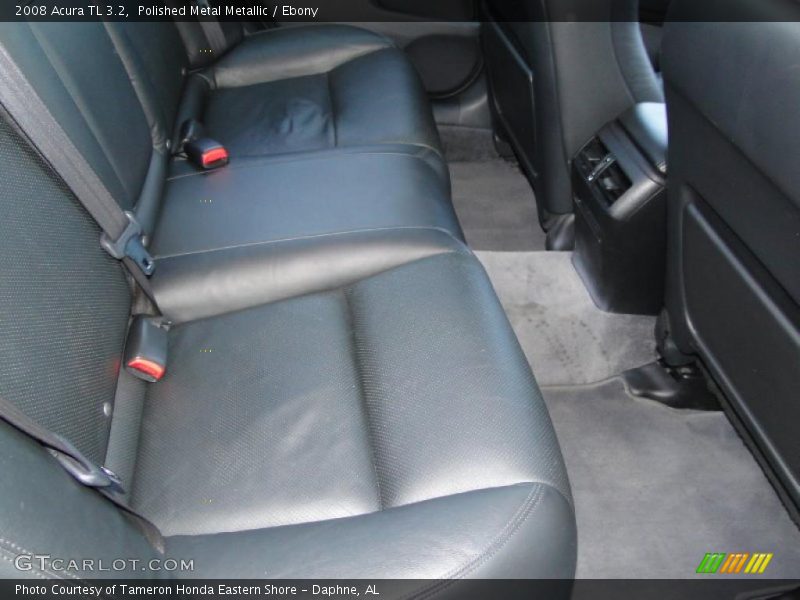 Polished Metal Metallic / Ebony 2008 Acura TL 3.2
